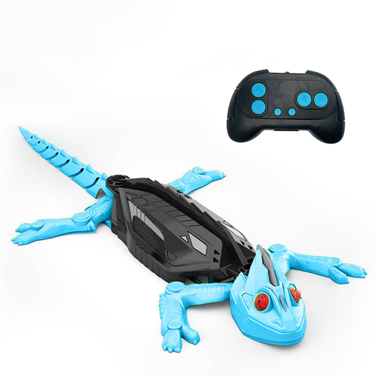🔥LOVILDS Wall Crawler Gecko - LED RC Toy for Indoor Family Fun & Prank Gifts