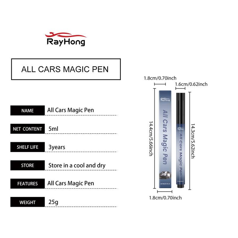 Magic Car Scratch Removal Pen - Auto Paint Touch-Up Tool for Instant Scratch Repair and Shine, Autumn Car Care Must-Have Restoration Maintenance