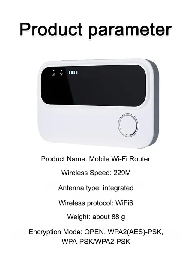 🔥Hot Sale🔥High-speed portable WIFI
