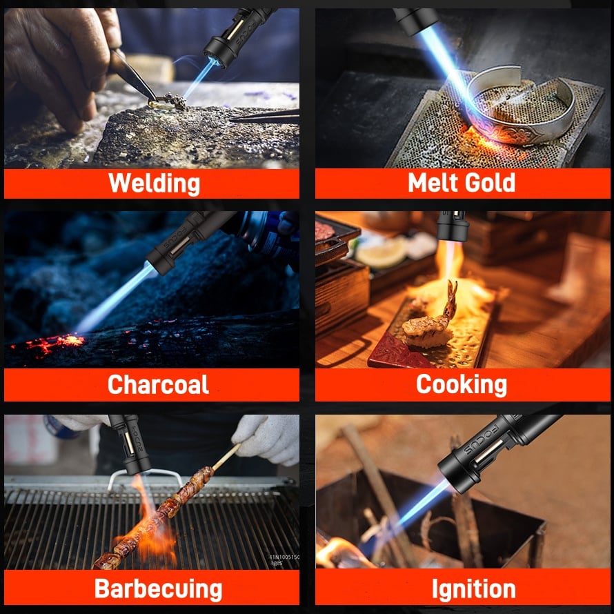 FOCUS™  Airbrush Windproof Lighter