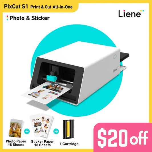 Photo Sticker Printer & Cutting Machine