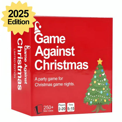 Game Against Christmas - A Party Card Game for Christmas Game Nights, 2025 Limited Edition